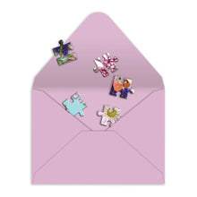 Load image into Gallery viewer, Say It With Flowers Hi Greeting Card Puzzle
