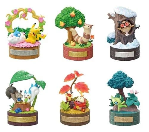 Re-Ment Pokemon Little Forest Story Series Peaceful Moments Blind Box Figurines