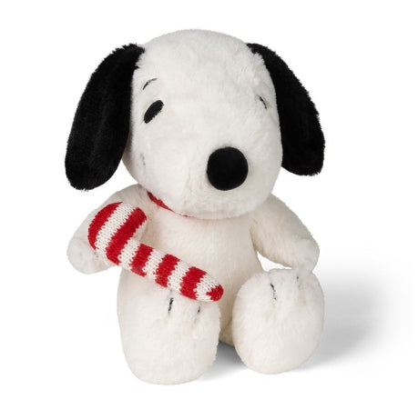 Peanuts Snoopy with Candy Cane Cream 20cm