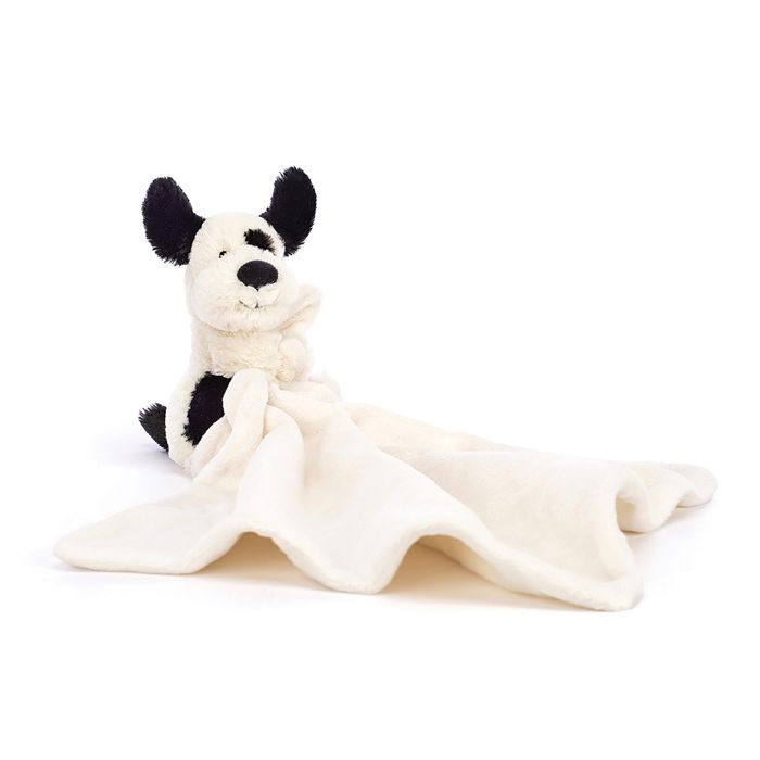 Jellycat Soother Bashful Black & Cream Puppy 34cm