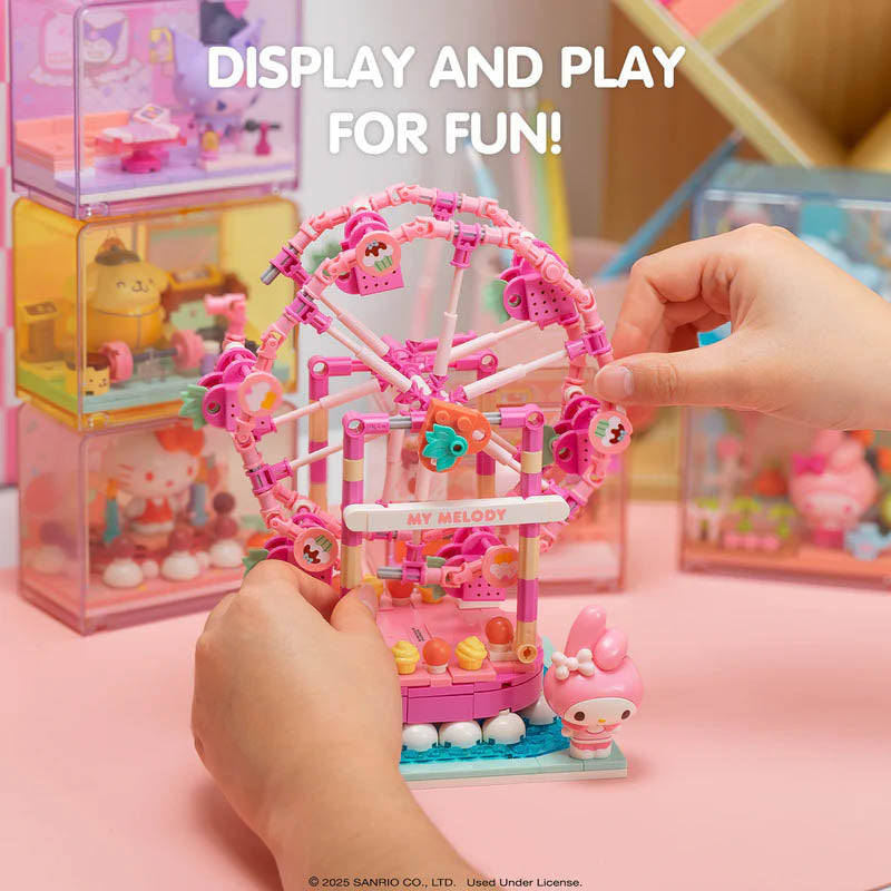 Hello Kitty - YuMe Blocks Summer Wunderland - My Melody Ferris Wheel