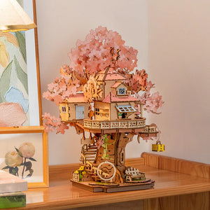 Robotime DIY Sakura Tree House Kit