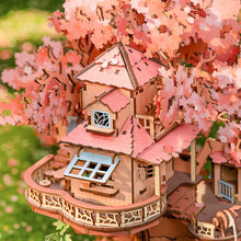 Load image into Gallery viewer, Robotime DIY Sakura Tree House Kit

