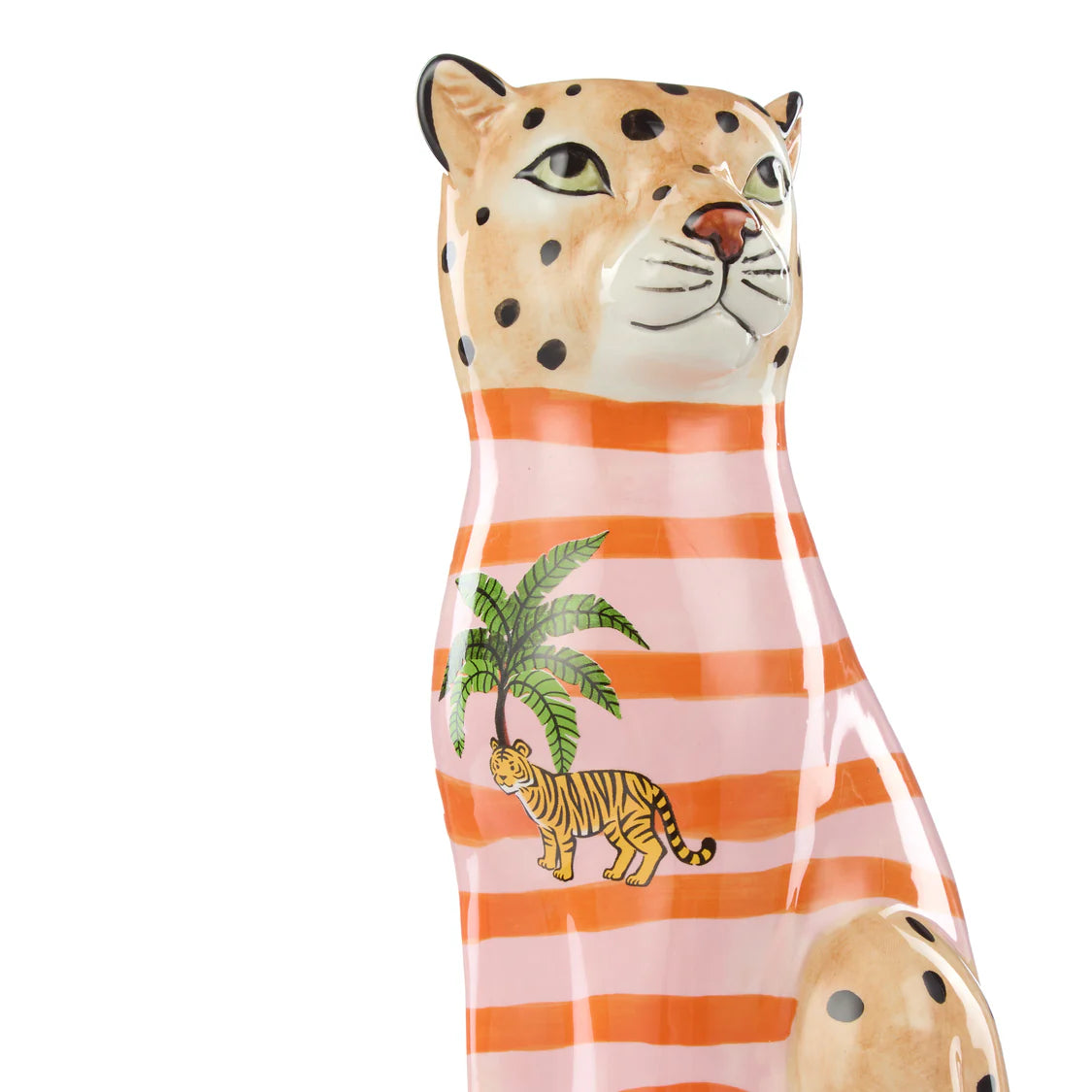 Emporium Pierson Leopard Planter Red 25cm