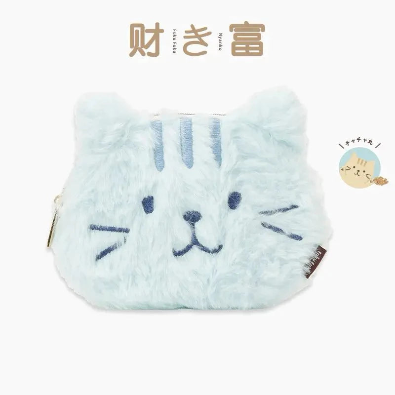 Hapins Snowflake Series Coin Purse Ginger Cat