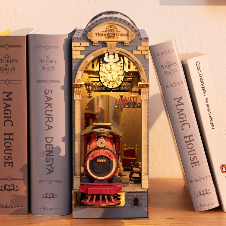 Robotime Rolife DIY Book Nook Time Travel TGB04