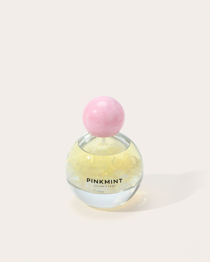 Pinkmint Candle Tipsy Kiss Room Spray Crystal Infused