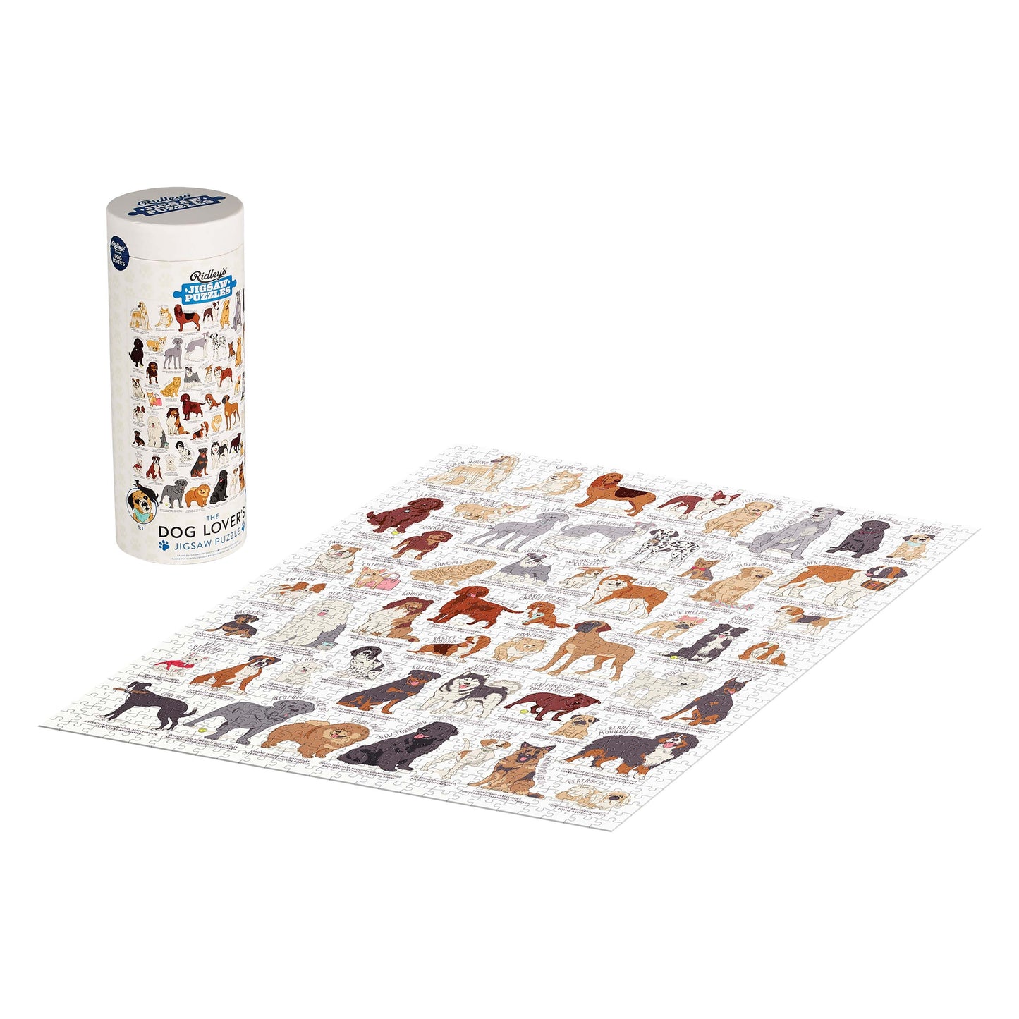 Ridley's Dog Lover's 1000 Piece Jigsaw Puzzle