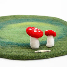 Load image into Gallery viewer, Tara Treasures - Toadstool Mushroom Play Mat Playscape

