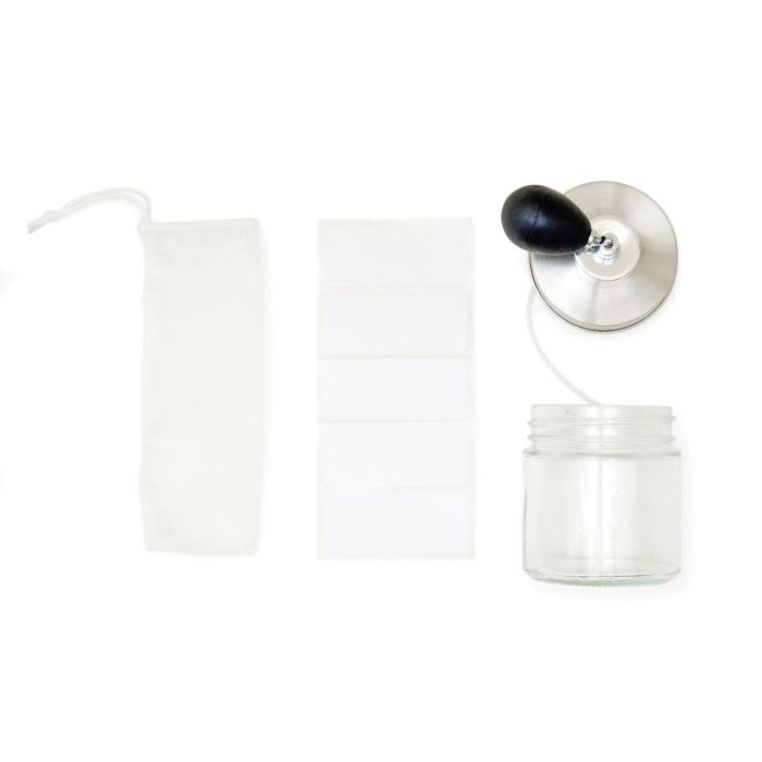 Kikkerland Great Outdoors Make Your Own Perfume Silver 13x8x8cm