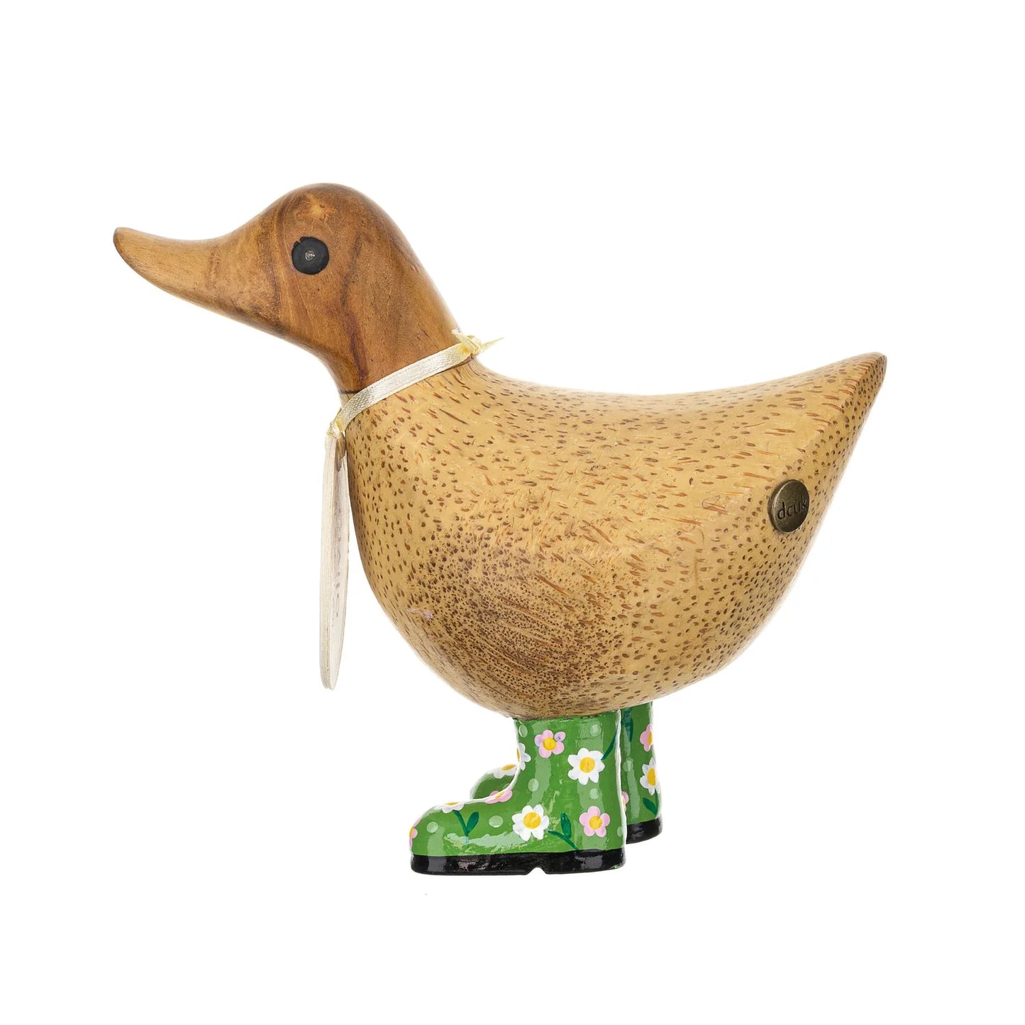 DCUK Natural Welly Ducky Flowers (1pc)