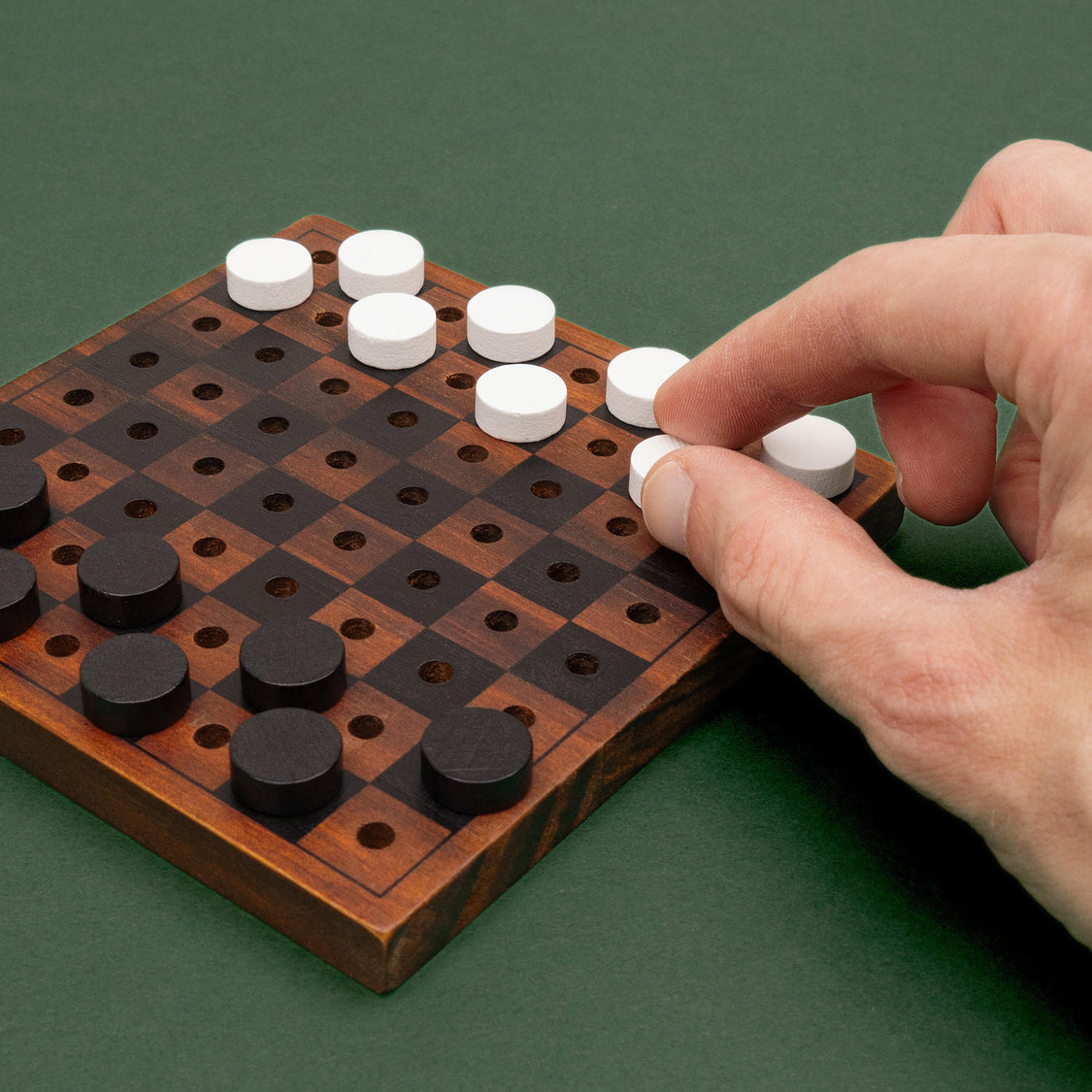 Luckies Iron & Glory - Chess & Checkers Multi-Coloured 14x3x14cm