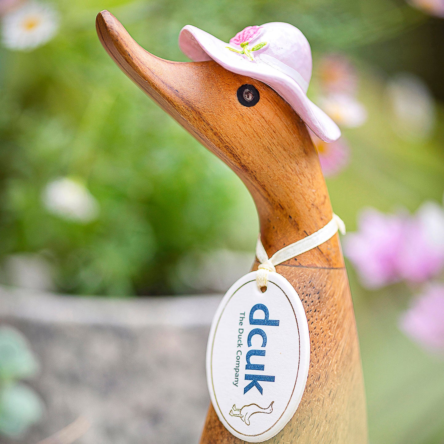 Duck Floral Hat Duckling Natural (1 pcs)