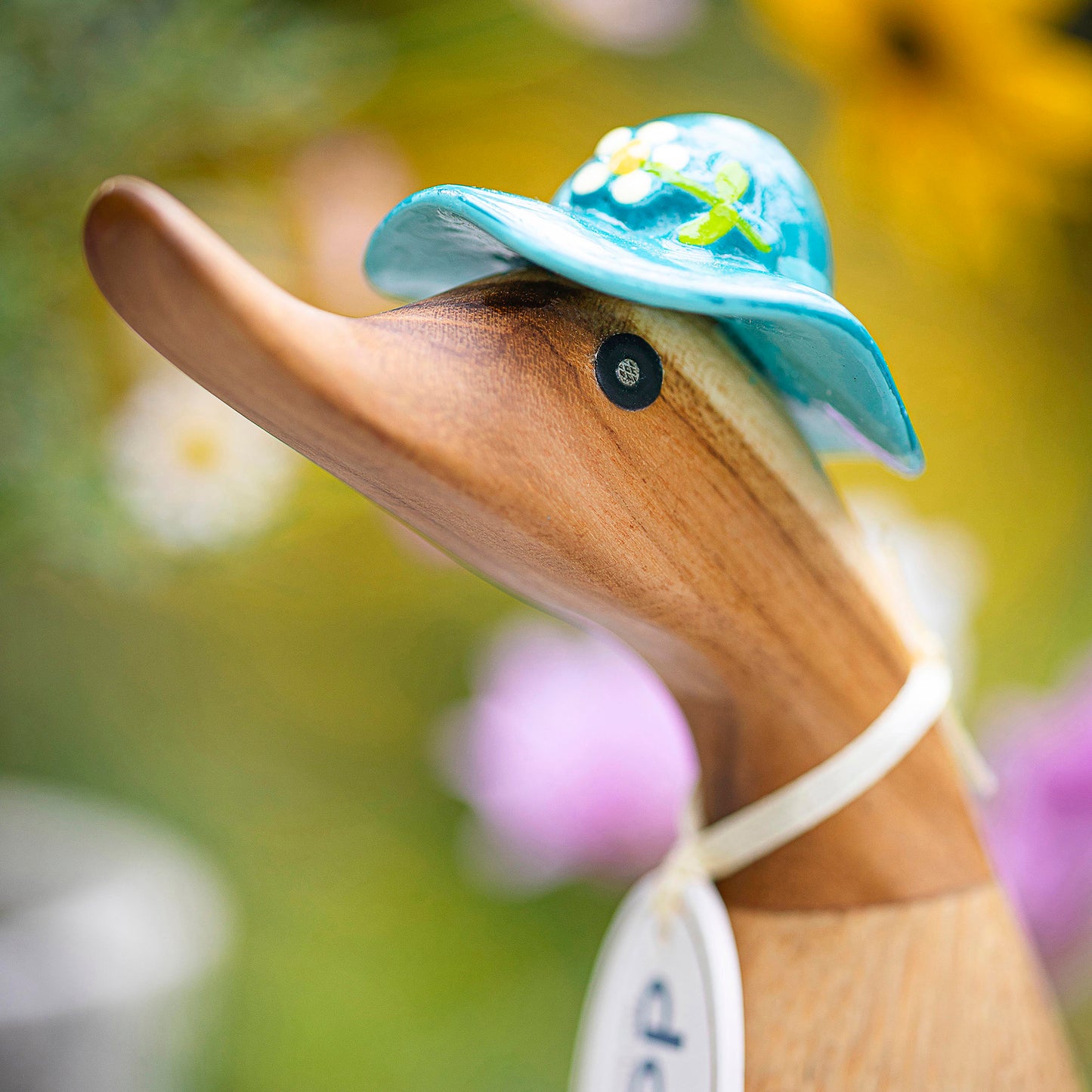 Duck Floral Hat Duckling Natural (1 pcs)