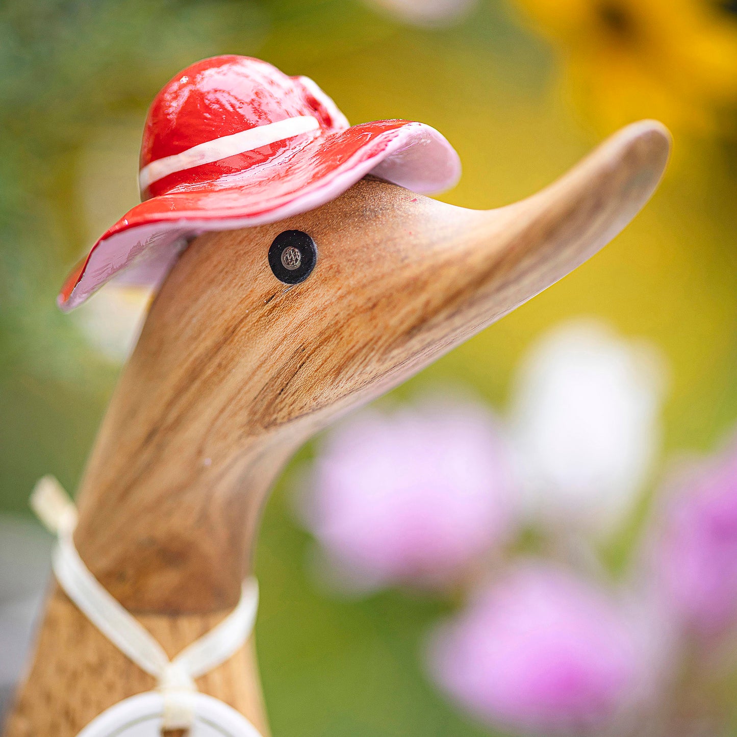 Duck Floral Hat Duckling Natural (1 pcs)