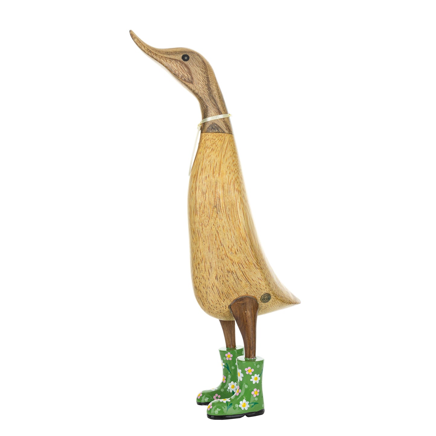 DCUK Natural Welly Ducklet Flowers Natural (1pc)