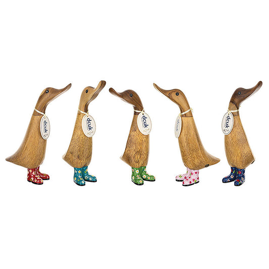 DCUK Natural Welly Duckling Flowers (1pc)
