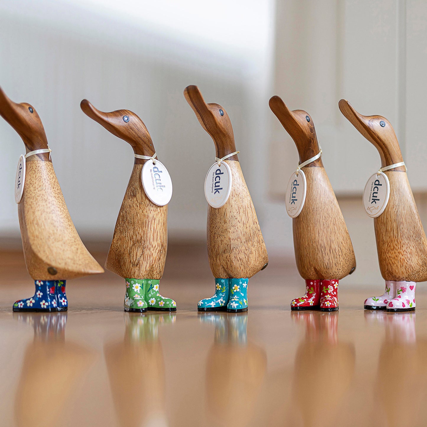 DCUK Natural Welly Duckling Flowers (1pc)