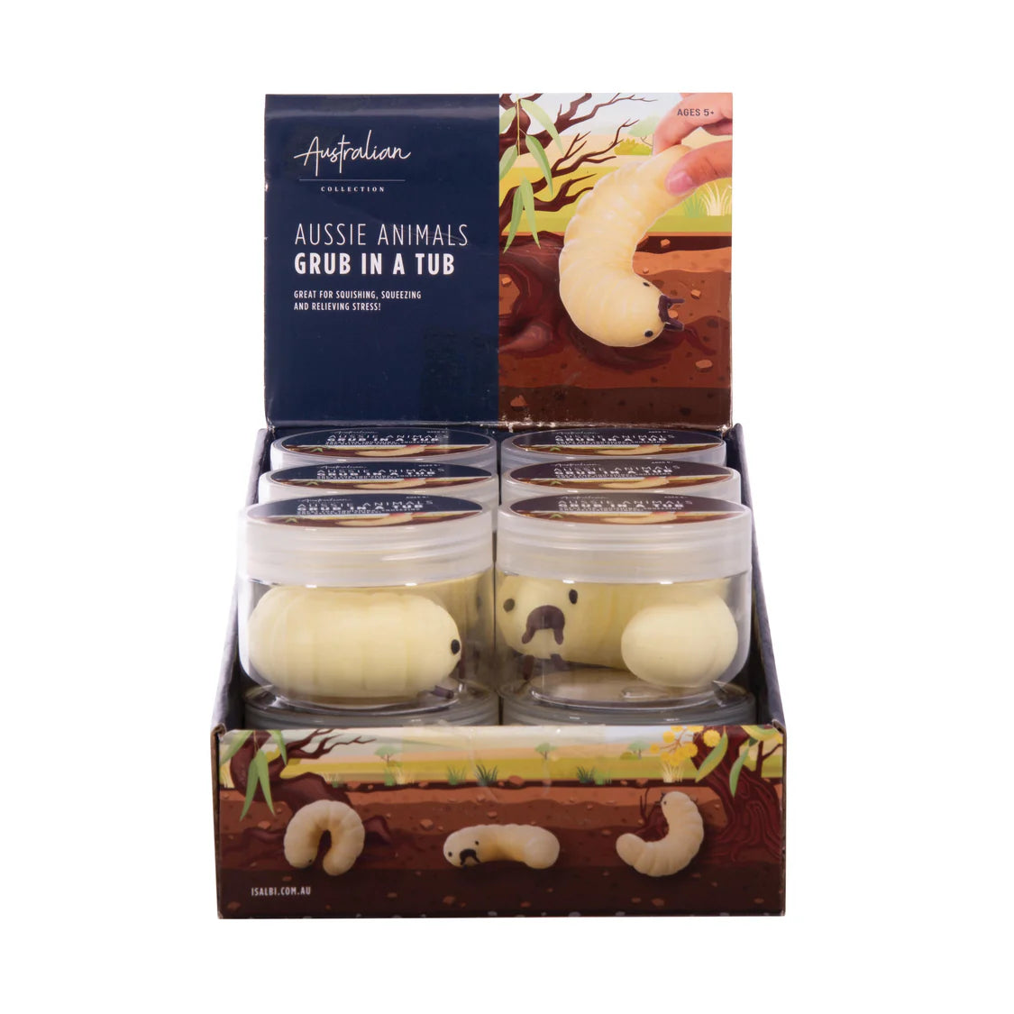 The Australian Collection Aussie Animals Grub in a Tub