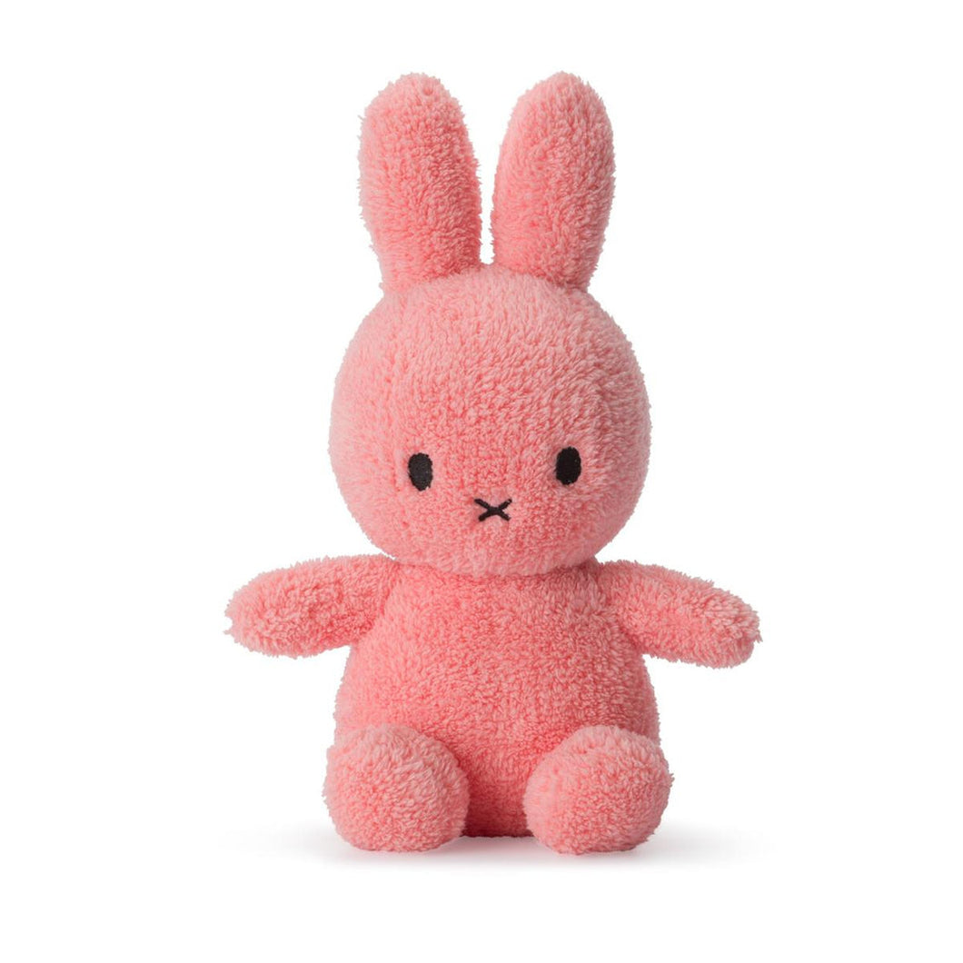 MIFFY & FRIENDS Miffy Sitting Terry Pink (23cm)