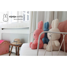 Load image into Gallery viewer, MIFFY &amp; FRIENDS Miffy Sitting Terry Pink (23cm)
