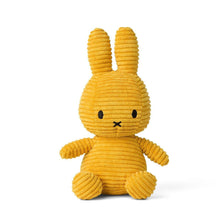 Load image into Gallery viewer, MIFFY &amp; FRIENDS Miffy Sitting Corduroy Yellow (33cm)
