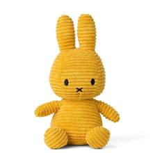 Load image into Gallery viewer, MIFFY &amp; FRIENDS Miffy Sitting Corduroy Yellow (50cm)
