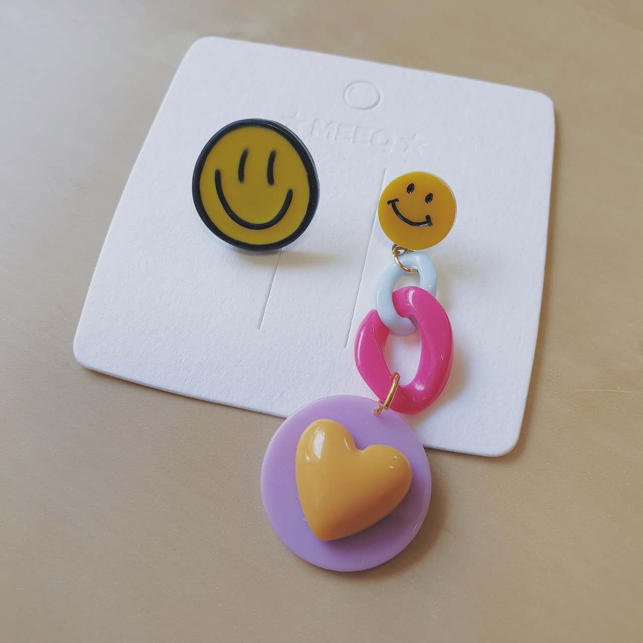 Luninana Earrings - Happy Smile Earrings XJ004