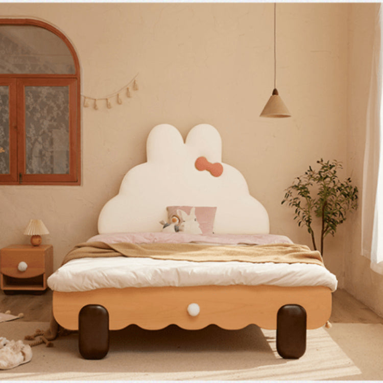 Aesthetik Kids - White Bunny Bed