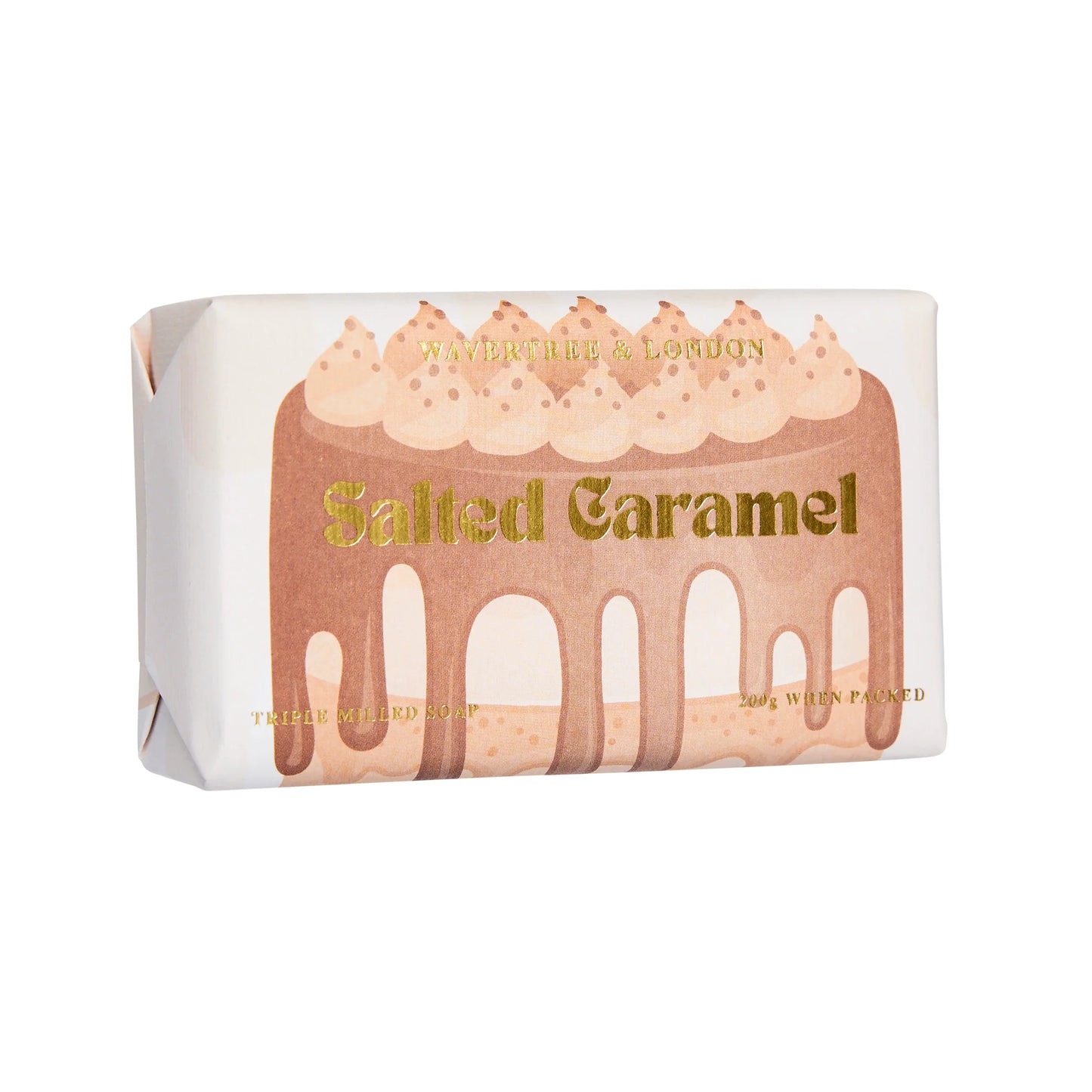 Wavertree & London Soap Salted Caramel Soap Bar 200g