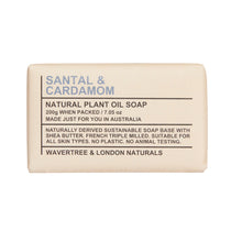 Load image into Gallery viewer, Wavertree &amp; London Santal &amp; Cardamom Soap Bar 200g
