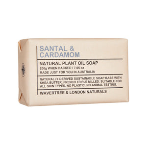 Wavertree & London Santal & Cardamom Soap Bar 200g