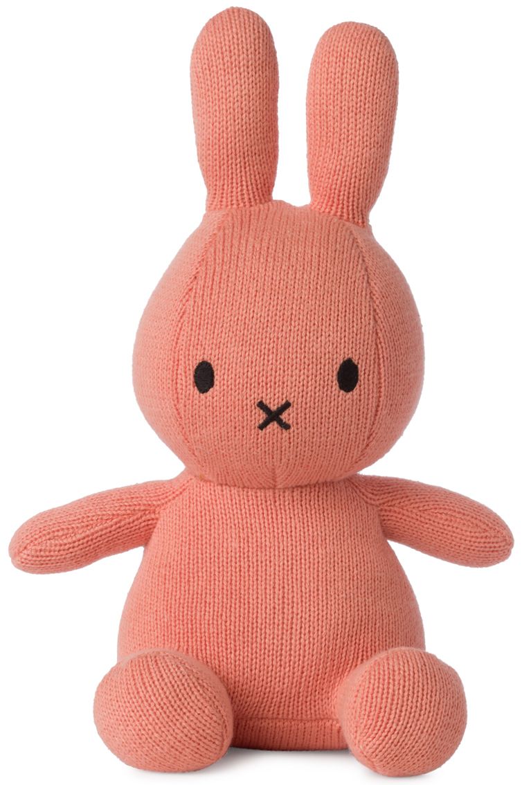 Miffy & Friends Miffy Organic Cotton Peachy Pink 23cm