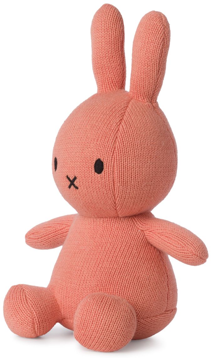 Miffy & Friends Miffy Organic Cotton Peachy Pink 23cm