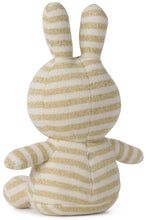 Load image into Gallery viewer, Miffy &amp; Friends Miffy Organic Cotton Sparkle Stripe Cream 23cm
