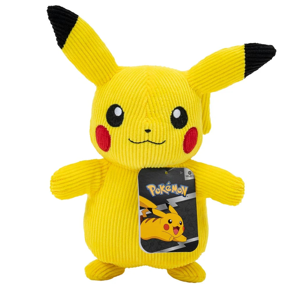 Pokemon 8“ Corduroy Plush - Pikachu