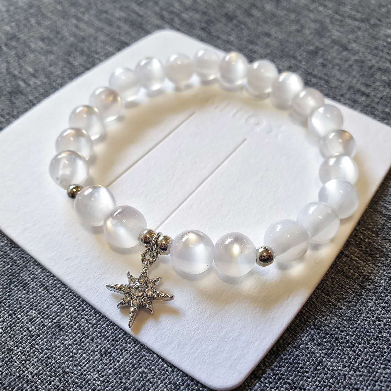 Luninana Bracelet - Moonlight Stone Crystal Star Bracelet YX036