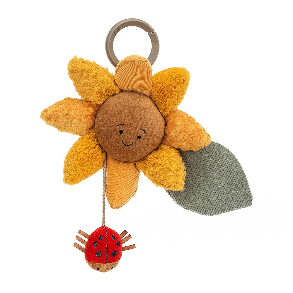 Jellycat Fleury Sunflower Activity Toy 20cm
