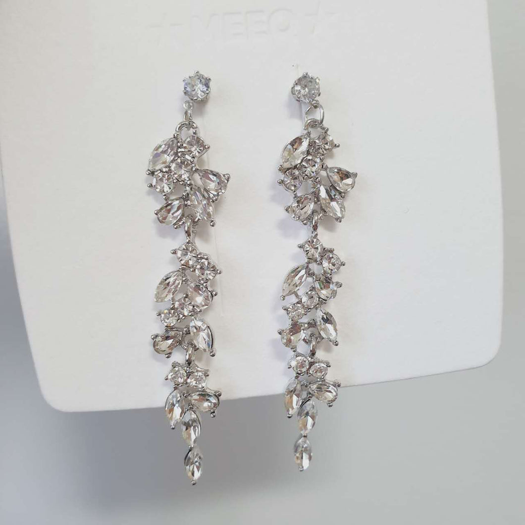 Luninana Earrings - Crystal Shiny Twig willow Earrings YX020
