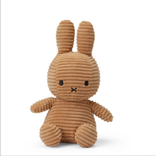 Load image into Gallery viewer, MIFFY &amp; FRIENDS Miffy Sitting Corduroy Beige (23cm)
