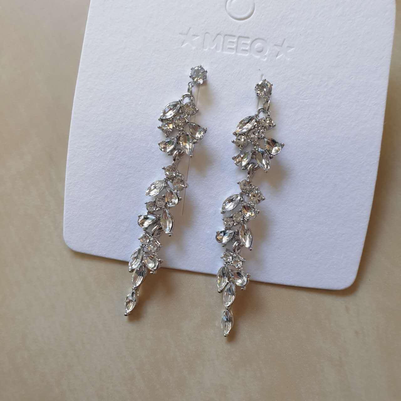 Luninana Earrings - Crystal Shiny Twig willow Earrings YX020