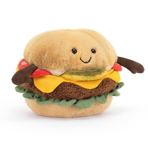 Jellycat Amuseable Burger 12cm