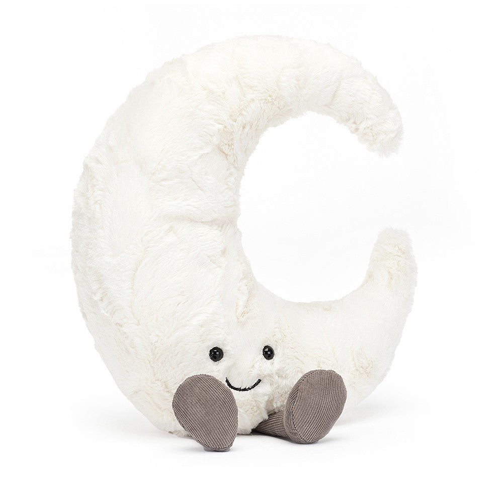  Amuseable Moon 三日月 みかづき ぬいぐるみ 白 Jellycat Amuseable Moon 26cm – MeeQ
