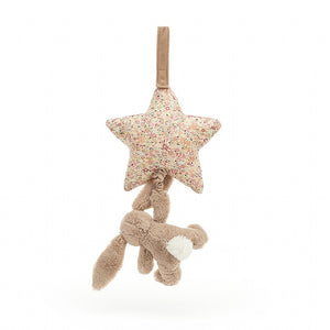 Jellycat Musical Pull Bunny Blossom Bea Beige 28cm