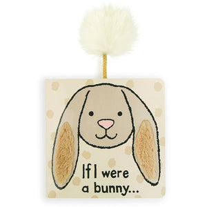 Jellycat Book If I Were a Bunny Board (Bashful Beige Bunny) 16cm