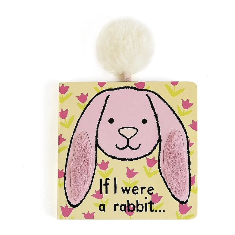 Jellycat Book If I Were A Rabbit Book (Pink) 15cm