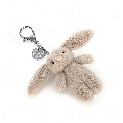 Jellycat Bag Charm Bashful Bunny Beige 8cm