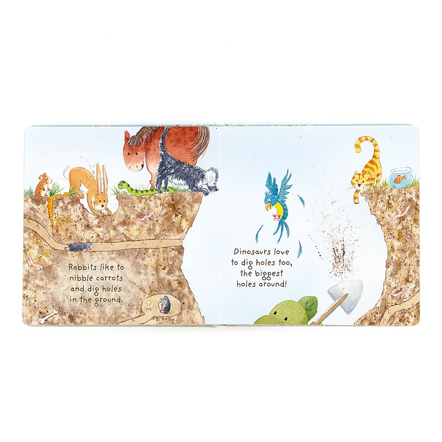 Jellycat Book My Best Pet (Bashful Dinosaur) 23cm