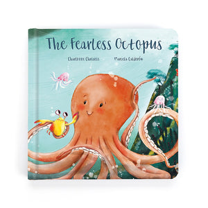 Jellycat Book The Fearless Octopus (Odell Octopus) 23cm