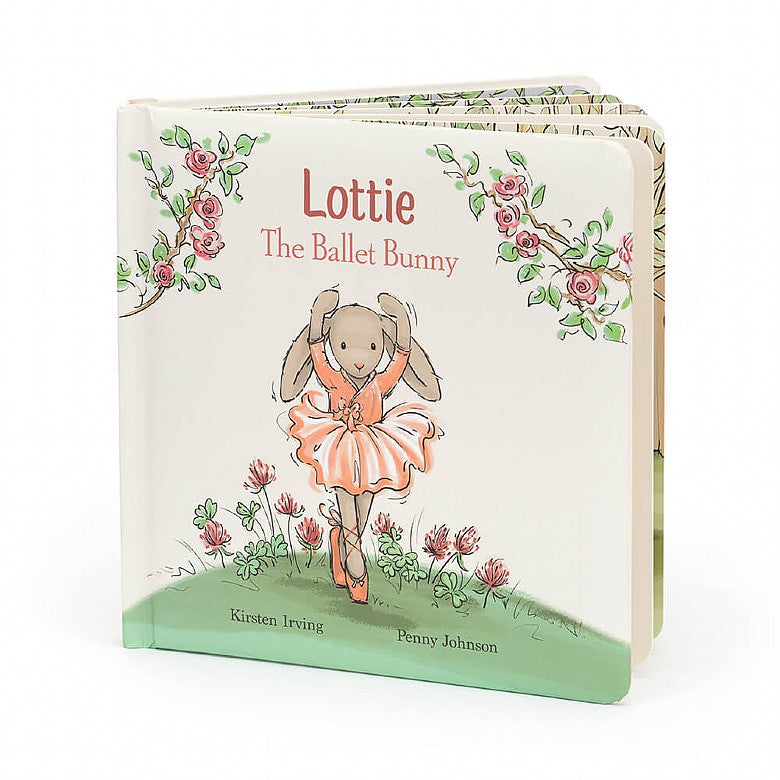 Jellycat Book Lottie The Ballet Bunny Book 19cm